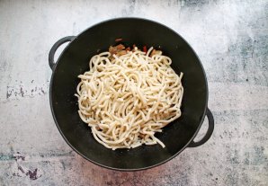 Лапша вок со свининой и овощами Лапша вок со свининой и овощами