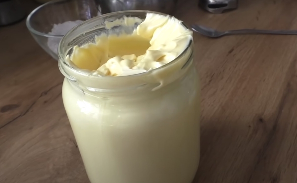 Домашний майонез одним махом. В магазине больше не покупаю: простой рецепт