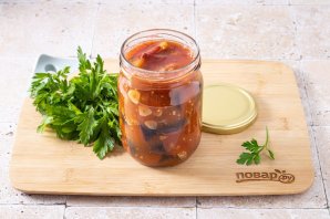 Баклажаны в томатном соке на зиму Баклажаны в томатном соке на зиму