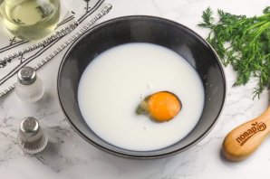 Блины с селедкой