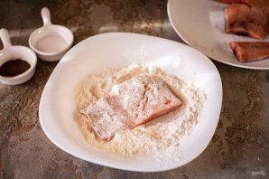 Горбуша в аэрогриле