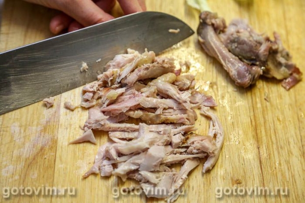 Шаурма в блине с курицей и овощами Шаурма в блине с курицей и овощами