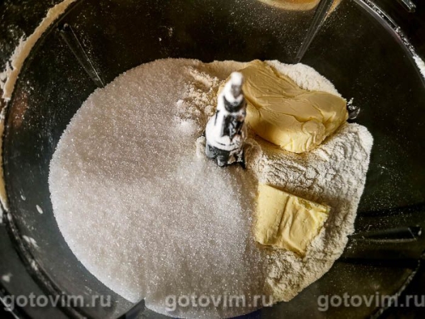 Печенье на желтках с арахисом и кунжутом 