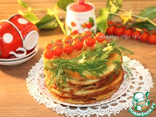 Пузырчатые лепешки с мясной начинкой Пузырчатые лепешки с мясной начинкой