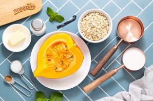 Овсянка с тыквой Овсянка с тыквой