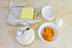 Песочное печенье с повидлом