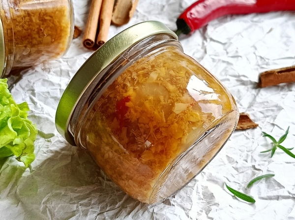 Конфитюр из лисичек с яблоком Конфитюр из лисичек с яблоком