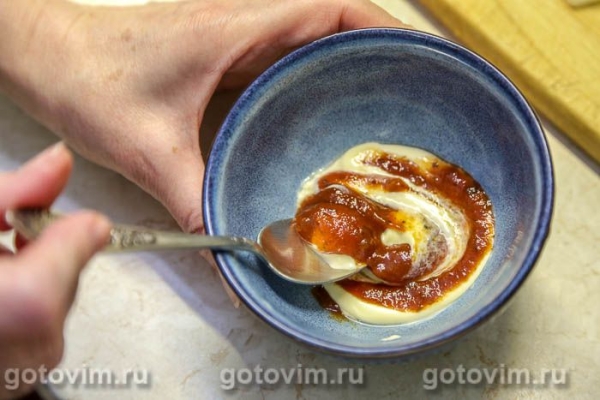 Шаурма в блине с курицей и овощами Шаурма в блине с курицей и овощами