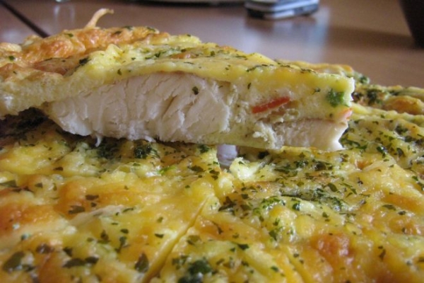 Запеченная рыба в сметане и яйцах Запеченная рыба в сметане и яйцах