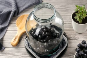 Компот из винограда на зиму на 3 литровую банку Компот из винограда на зиму на 3 литровую банку