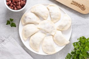 Вареники с фасолью Вареники с фасолью