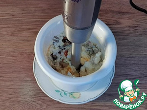 Блины на кипятке с грибной начинкой
