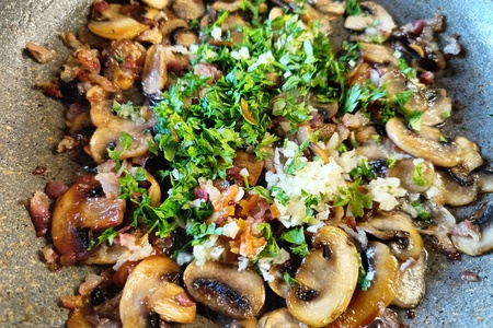 Чесночные шампиньоны с "копчёным" ароматом