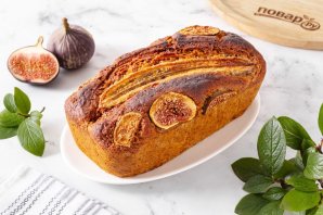 Инжирно-банановый хлеб Инжирно-банановый хлеб