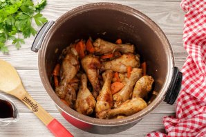 Гречка с голенью в мультиварке Гречка с голенью в мультиварке