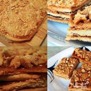 Пирожное с варёной сгущёнкой Пирожное с варёной сгущёнкой