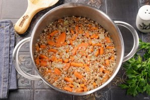 Каша с морковью Каша с морковью