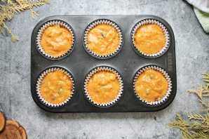 Морковные капкейки Морковные капкейки