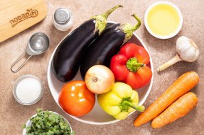 Соте из баклажанов на зиму