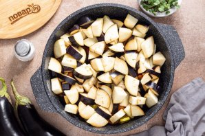 Соте из баклажанов на зиму