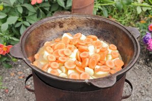 Шурпа на костре