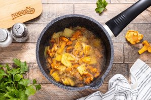 Крем-суп из лисичек Крем-суп из лисичек