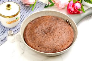 Бисквит на сковороде Бисквит на сковороде