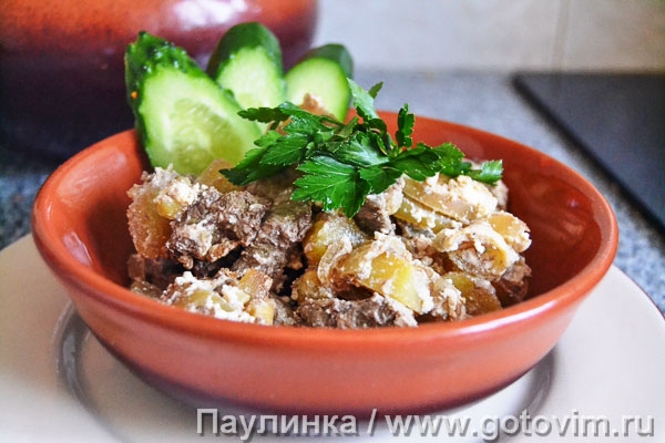 «Закуска ямщицкая» (печенка в горшочках)