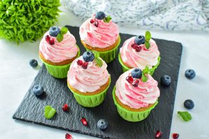 Ванильные кексы с кремом Ванильные кексы с кремом