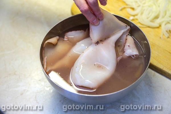 Чебуреки с кальмарами и яйцом Чебуреки с кальмарами и яйцом