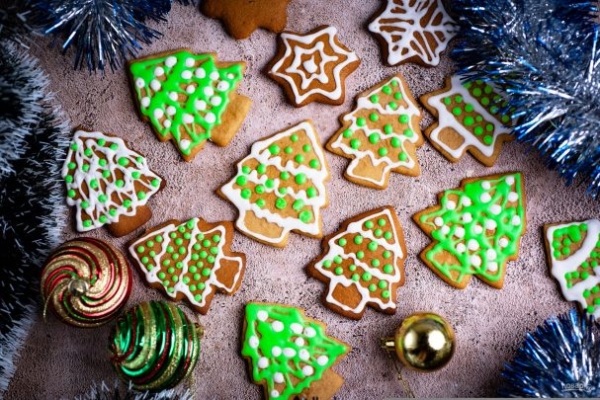 Новогодние пряники Новогодние пряники