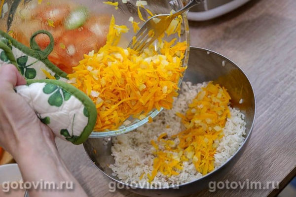Фаршированные перцы в микроволновке
