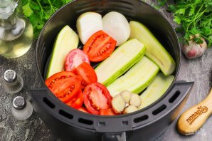 Кабачковая икра в аэрогриле Кабачковая икра в аэрогриле