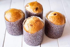 Кулич на сметане