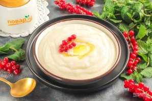 Манная каша на молоке и воде Манная каша на молоке и воде