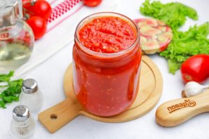 Аджика из помидоров и острого перца Аджика из помидоров и острого перца