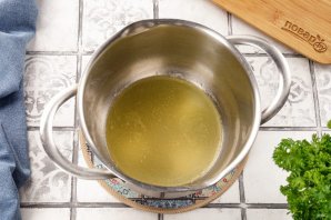 Запеканка с фаршем под соусом Бешамель