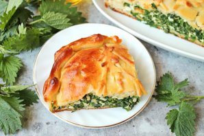 Пирог с крапивой Пирог с крапивой