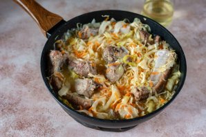 Квашеная капуста со свининой