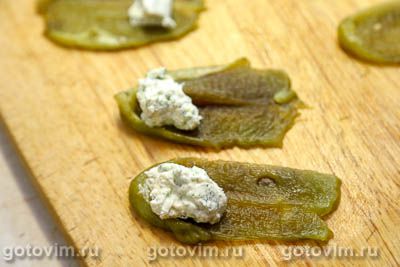 Рулетики из перца в беконе Рулетики из перца в беконе