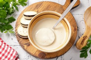 Баклажаны с мясом в кляре Баклажаны с мясом в кляре