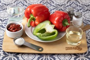 Лечо с томатной пастой из болгарского перца на зиму Лечо с томатной пастой из болгарского перца на зиму