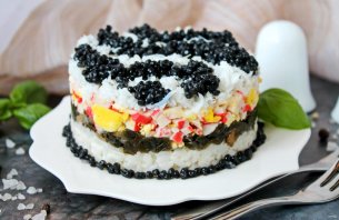 Салат "Черное море"