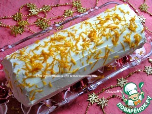 Творожно-цитрусовый рулет Творожно-цитрусовый рулет