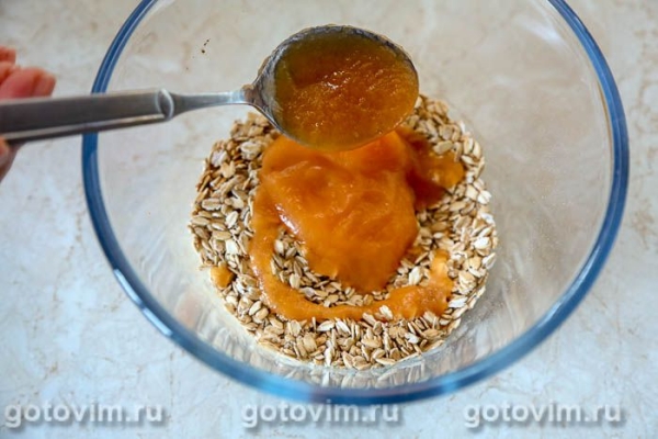 Тыквенная гранола с мёдом, корицей и орехами Тыквенная гранола с мёдом, корицей и орехами