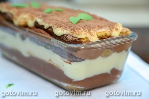 Шоколадно-ванильный тирамису Шоколадно-ванильный тирамису