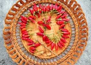 Сушка острого перца Сушка острого перца