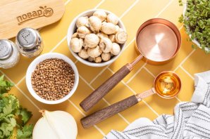 Гречка с грибами в мультиварке Гречка с грибами в мультиварке