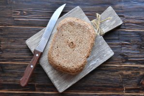 Цельнозерновой хлеб на закваске в хлебопечке Цельнозерновой хлеб на закваске в хлебопечке