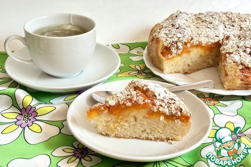 Абрикосово-кокосовый пирог Абрикосово-кокосовый пирог